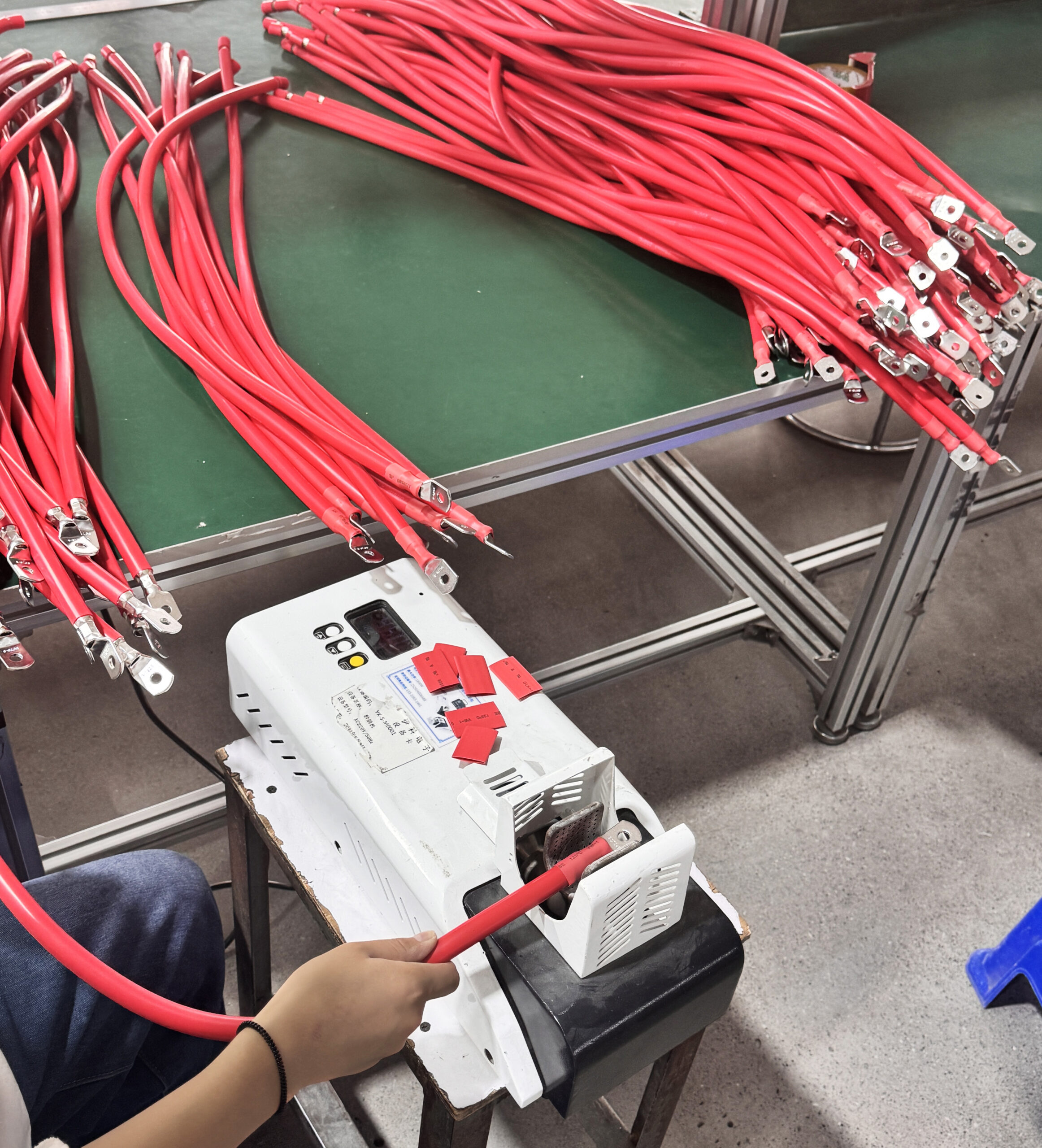 cable crimping machine