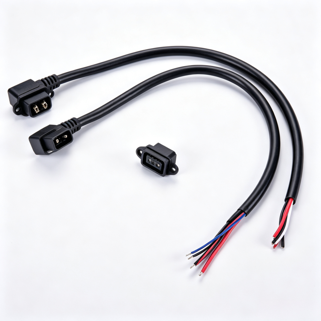 Electric motorcycle charging cable