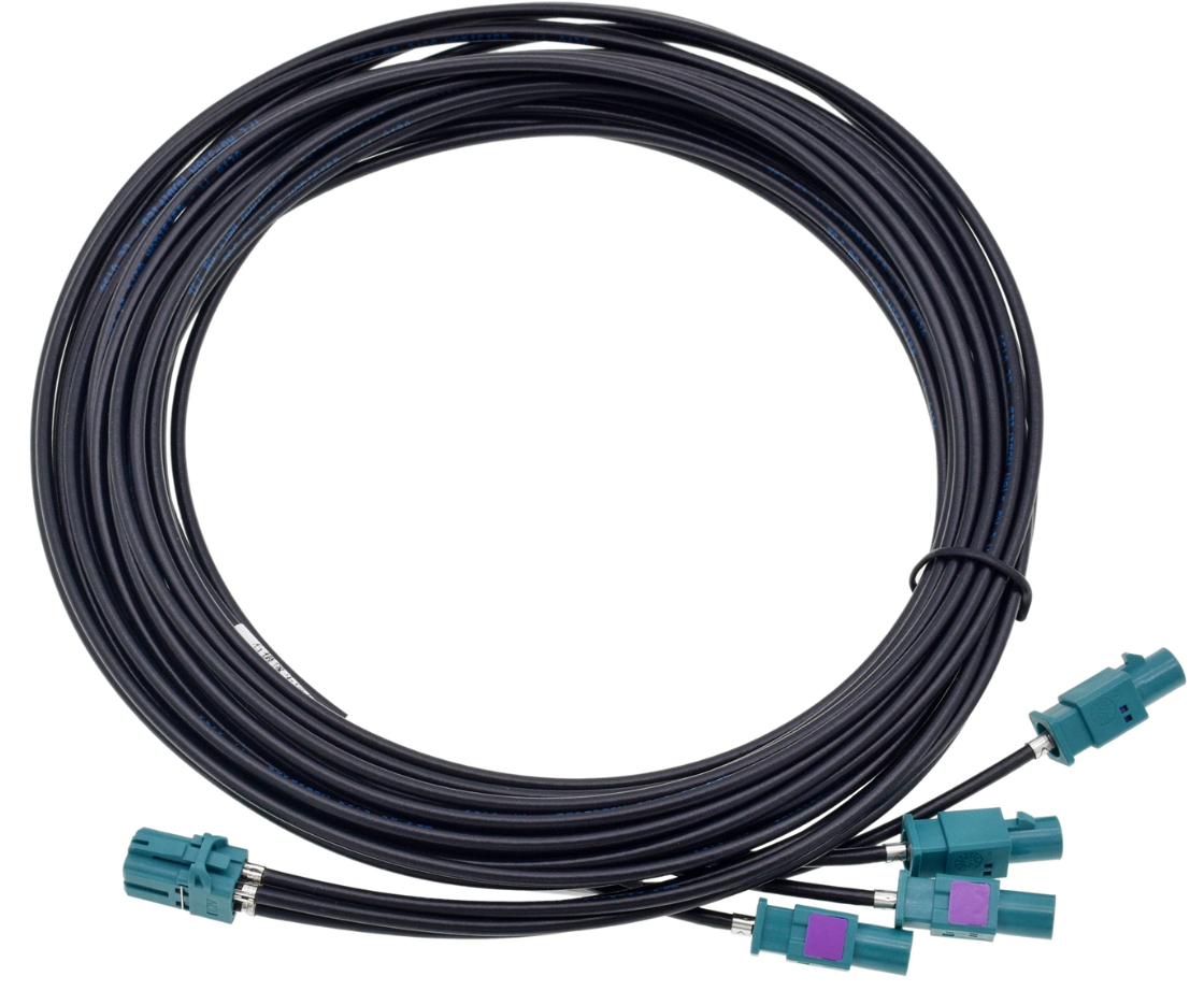 Connectorized LiDAR wire harness example from slide 25 of the company profile